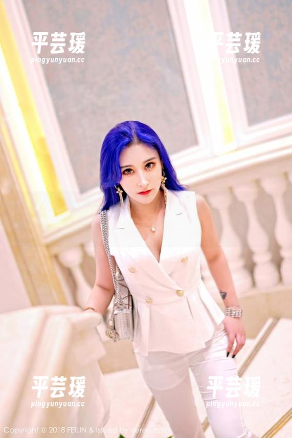 Feilin嗲囡囡 - 肉丝，也可以是还是陈梵妮的私房美图中的一抹灵动