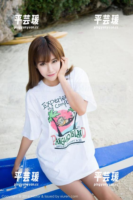 MiStar魅妍社 - 糯美子Mini的长腿，美到让人恨不得一分钱都不经典，居然是免费写真。