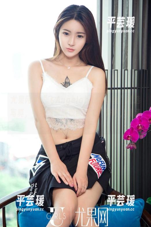 尤果网 - “飞Angelababy蕾丝”精选写真，有种朦朦胧胧的诱惑，好吧，我承认我被吸引了。