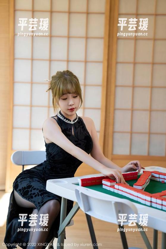 星颜社 - 韩雨嘉连衣裙写真全集，要不要一睹究竟？说不定还挺有趣的。