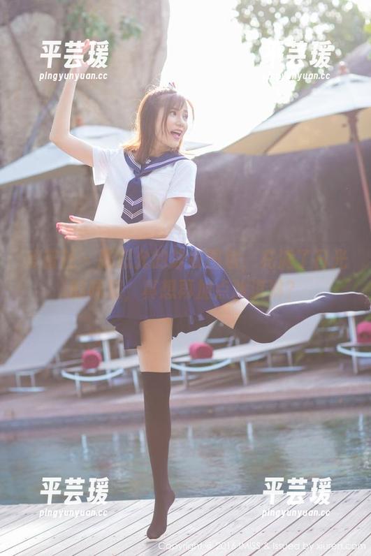 爱蜜社 - 张思允的泳衣图包，充满了日光的味道，真想再加点冰淇淋？