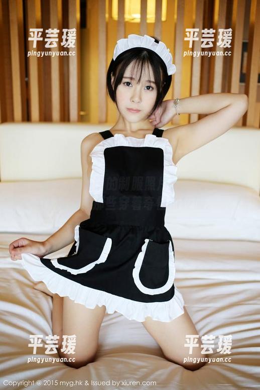 美媛馆 - 糯美子的制服照片居然免费！这让我想起那些穿着奇怪的校服。