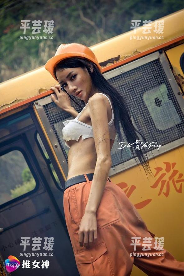 青豆客 - 吕梦玉的图库新作，御姐萌态来袭，不得不看呀！